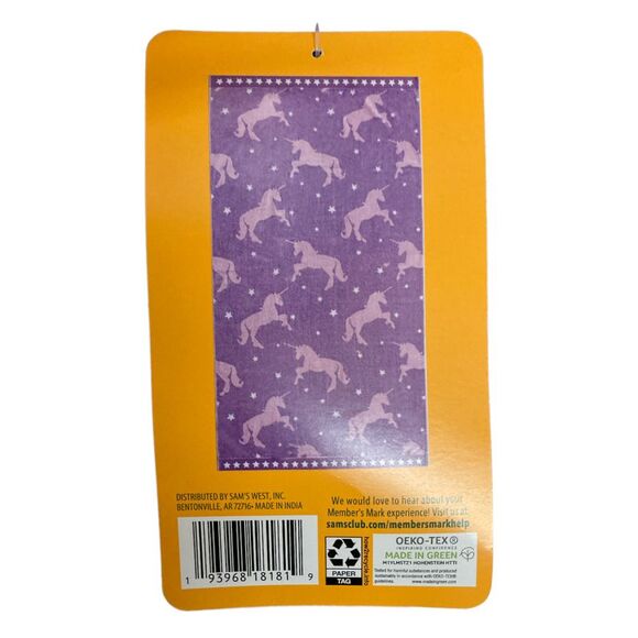 Member's Mark Youth Extra Soft 100% Cotton Beach Towels - Unicorn - Picture 2 of 2